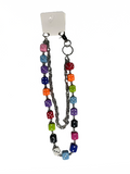 Multi Color Dice Wallet Chain