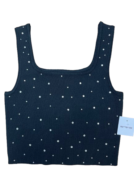 Knit Top Cami (Rhinestones)