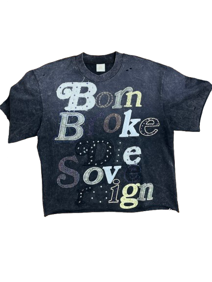 Rebel Minds "Born Broke" T-shirt