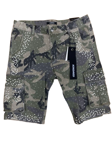 KindRed Cargo Jorts (Rhinestones)
