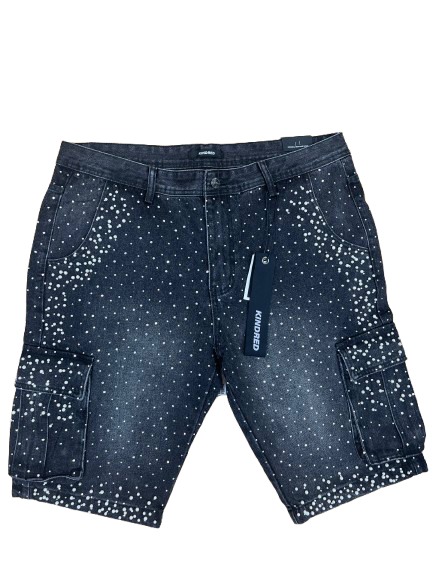 KindRed Cargo Jorts (Rhinestones)