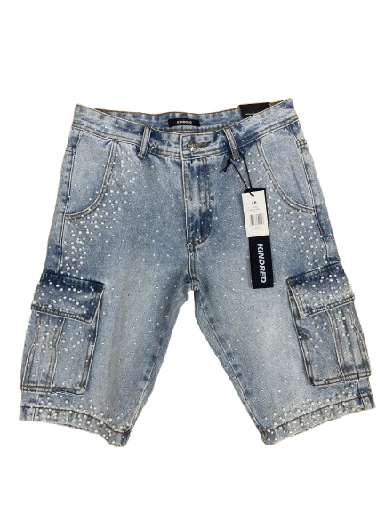 KindRed Cargo Jorts (Rhinestones)