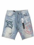 Smoke Rise Jorts (Rhinestones)