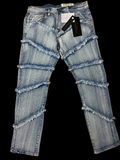 Kids Distressed Denim Jeans (Rhinestones)