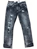 Kids Stacked Distressed Evolution Jeans