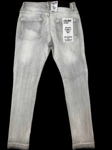 Kids Stacked Distressed Evolution Jeans