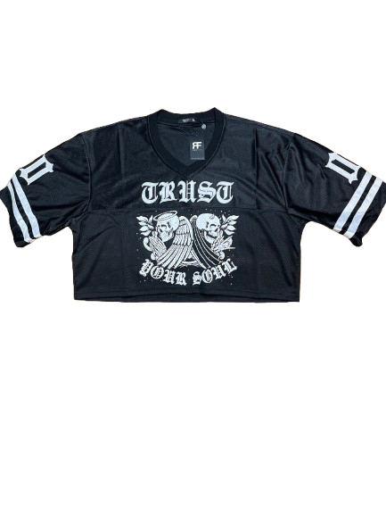 Crop Top Football Jersey