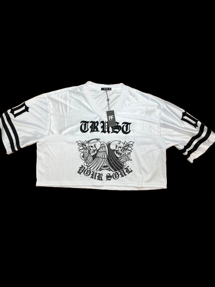Crop Top Football Jersey
