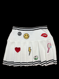 Icon Patch Tennis Skirt