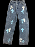 Red Fox Cross  Jeans