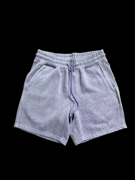 Royal Blue Dye Sweat Shorts