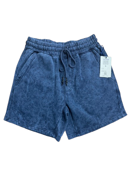 Royal Blue Dye Sweat Shorts